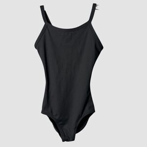 Eurotard Camisole Ballet Leotard Black Full Lining Child Int. Medium 8-10